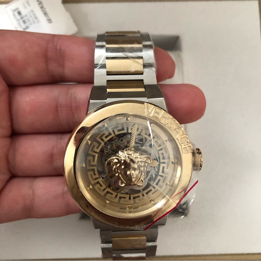 NIB Versace Medusa Infinite Skeleton Limited Edition Watch - Picture 3 of 14